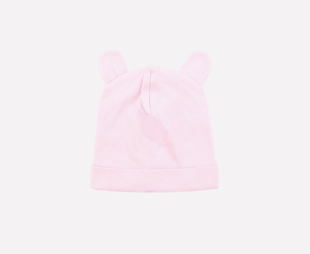 картинка Шапка для девочки Crockid К 8093 пыльно-розовый (панда и друзья) от магазина детских товаров ALiSa