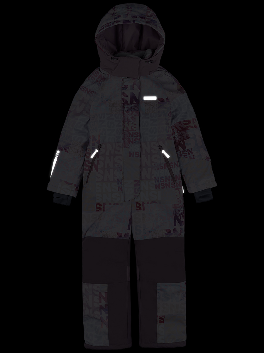 картинка Комбинезон зимний для девочки NIKASTYLE 8з2424 з24 Бежевый орхидея от магазина детских товаров ALiSa