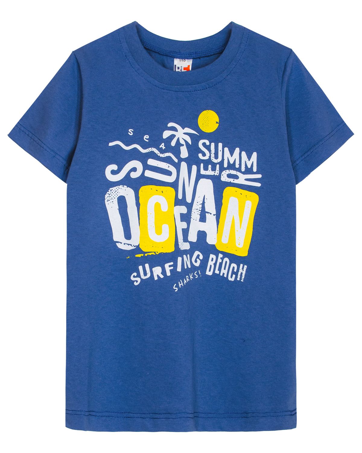 картинка Футболка для мальчика Let's go LG 52340 индиго от магазина детских товаров ALiSa