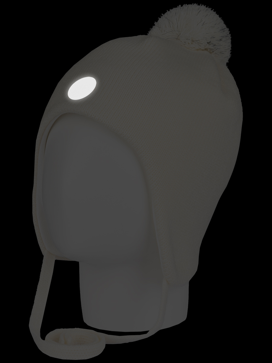 картинка Шапка утепленная для девочки NIKASTYLE 11з15424 Молоко от магазина детских товаров ALiSa