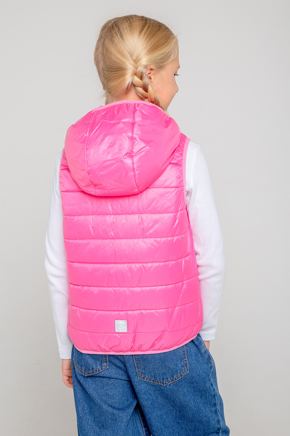 картинка Жилет для девочки Crockid ВК 35009/5 ГР от магазина детских товаров ALiSa