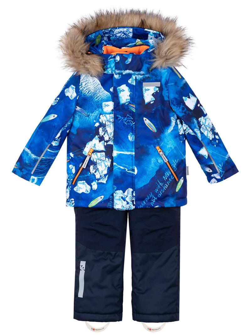 картинка Комплект зимний для мальчика NIKASTYLE 7з1123 ультрамарин неви от магазина детских товаров ALiSa