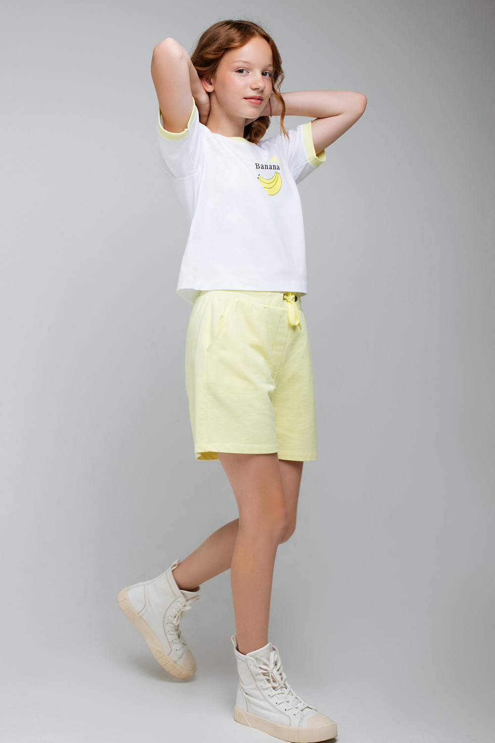 картинка Футболка для девочки КБ 301819 белый к69 от магазина детских товаров ALiSa