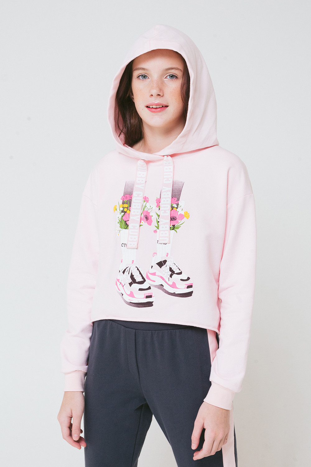 картинка Джемпер для девочки КБ 301023 светло-розовый к21 от магазина детских товаров ALiSa