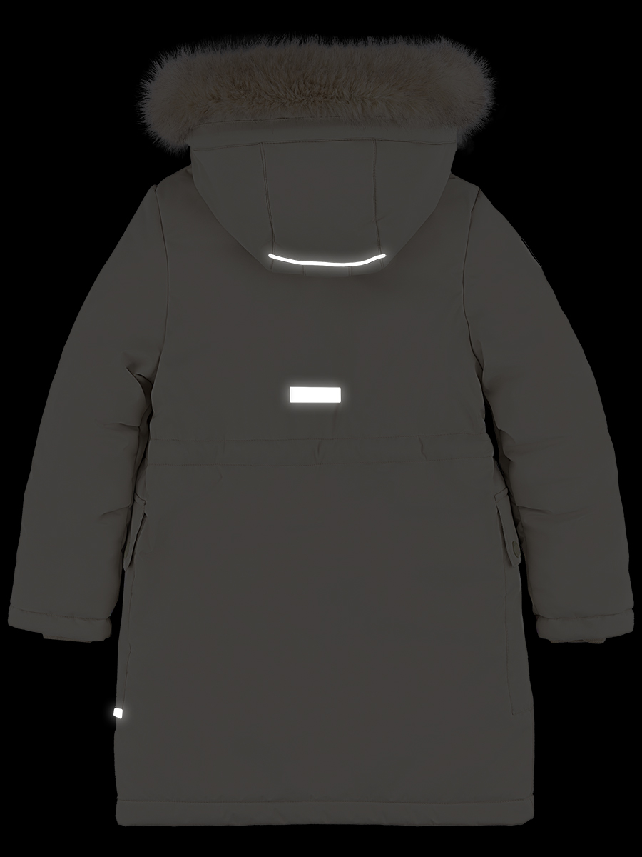 картинка Парка зимняя для девочки NIKASTYLE 5з3824 Беж от магазина детских товаров ALiSa