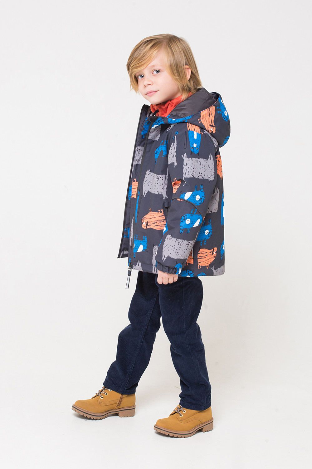 картинка Куртка утепленная для мальчика Crockid ВК 30081/н/1 ГР от магазина детских товаров ALiSa
