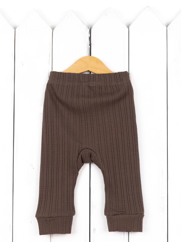 картинка Брюки детские Baby Boom П128/2-Р Ажурная рибана Кофе я734 от магазина детских товаров ALiSa