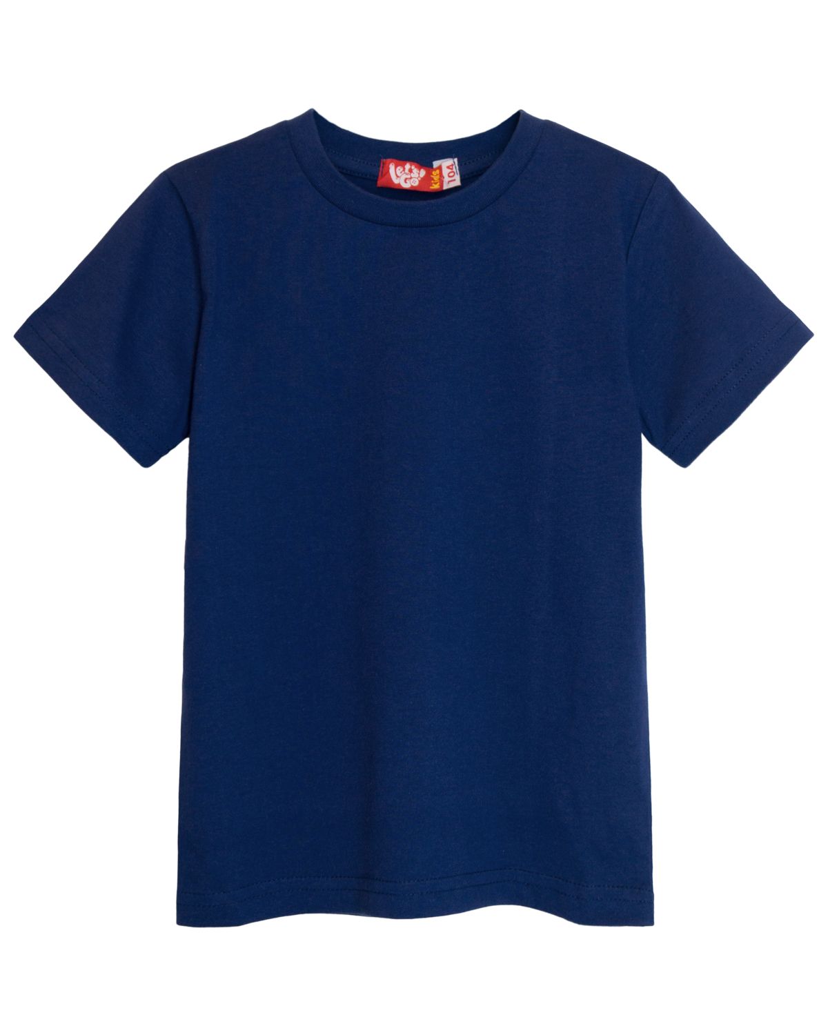 картинка Футболка детская Let's go LG 52262МП темно-синий от магазина детских товаров ALiSa