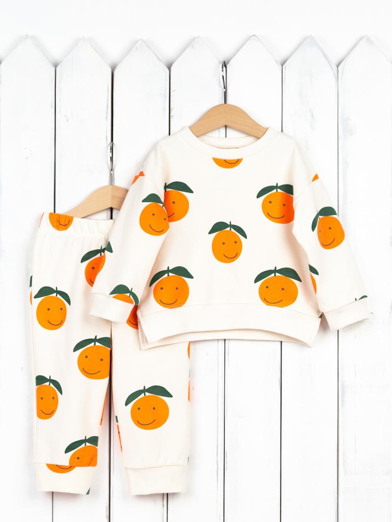 картинка Комплект для девочки Baby Boom КД519/1-Ф-М Апельсины на молоке Б112 от магазина детских товаров ALiSa