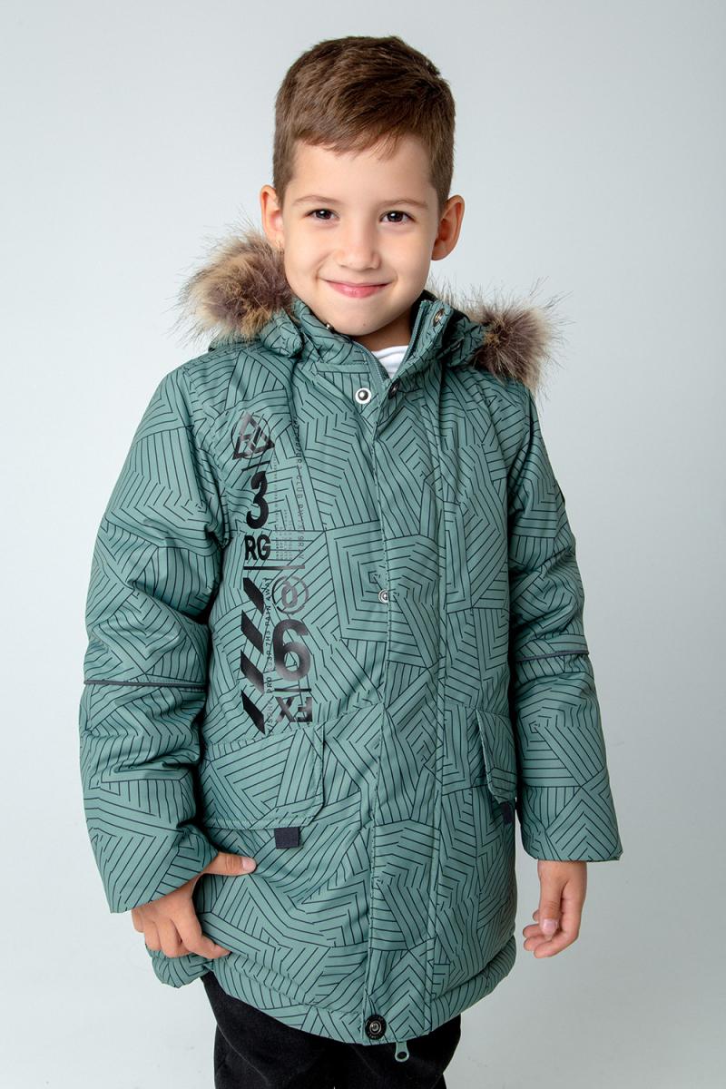 картинка Куртка зимняя для мальчика Crockid ВК 36077/н/1 ГР от магазина детских товаров ALiSa