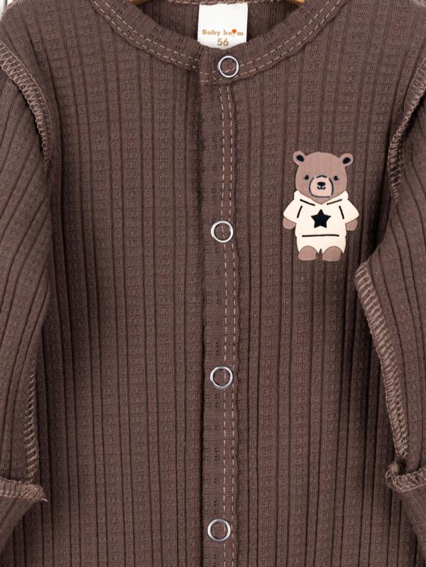 картинка Комплект детский Baby Boom КН153/2-Р Ажурная рибана Кофе я734 от магазина детских товаров ALiSa