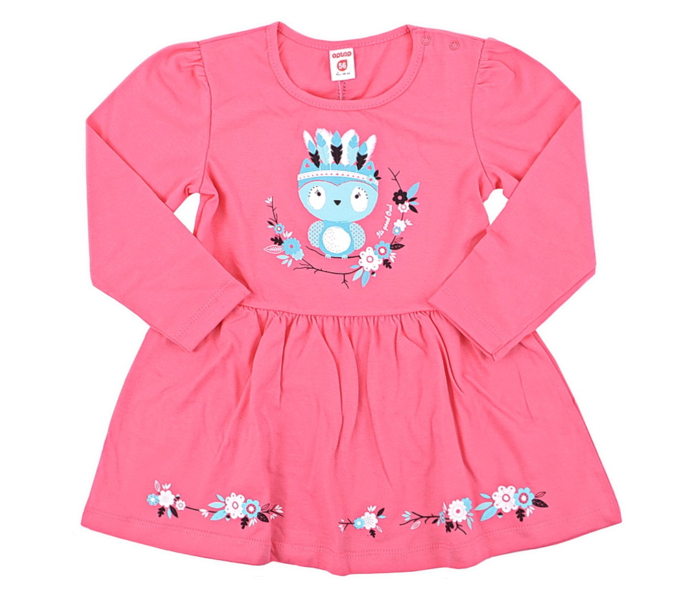 картинка Платье для девочки Crockid К 5401 спелый арбуз от магазина детских товаров ALiSa