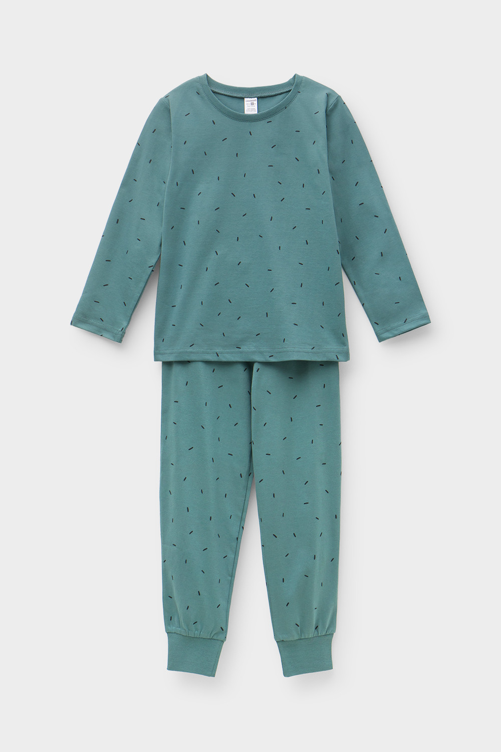 картинка Пижама для мальчика Crockid К 1561 темный малахит, палочки от магазина детских товаров ALiSa