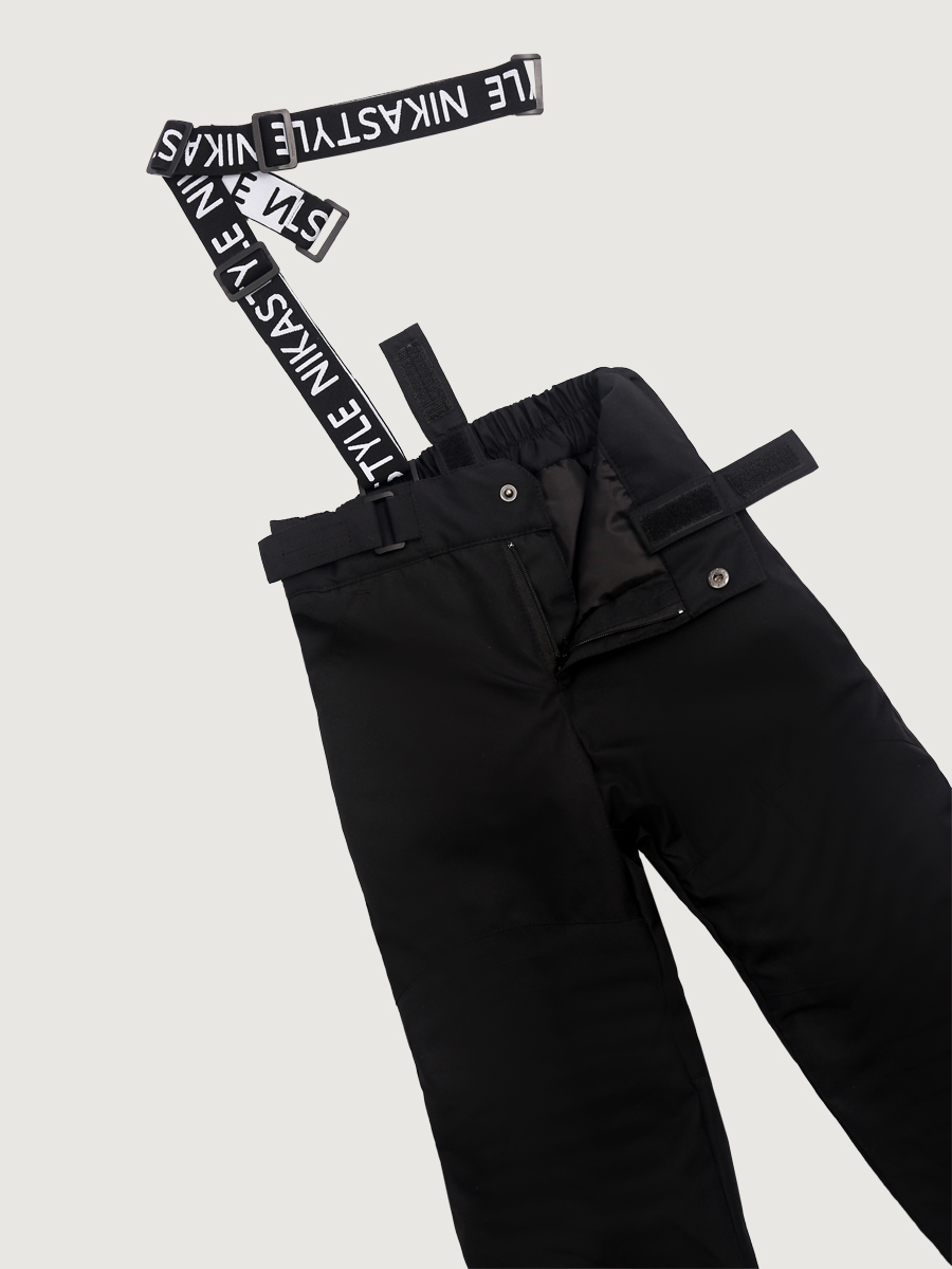 картинка Комплект утеплённый для мальчика NIKASTYLE 7м1325 Хаки черный от магазина детских товаров ALiSa