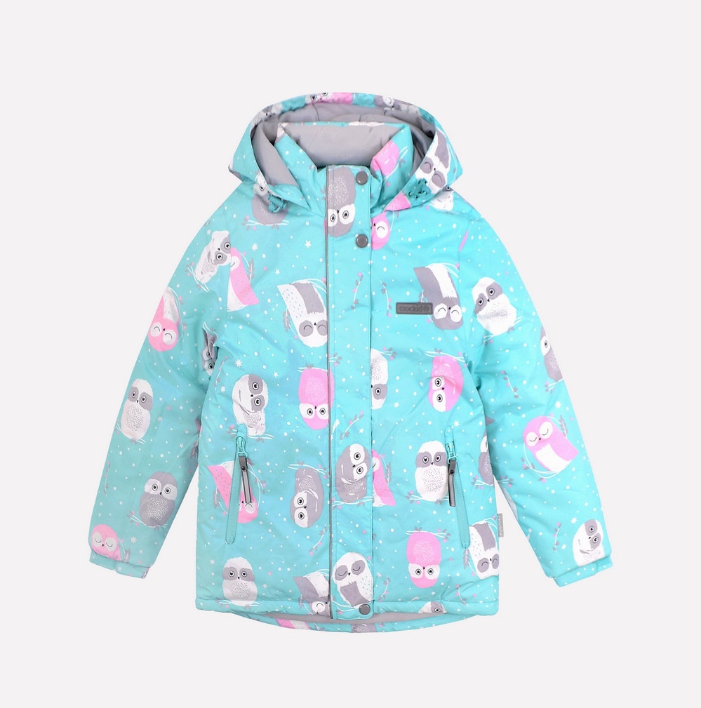 картинка Куртка зимняя для девочки Crockid ВК 38049/н/1 ГР от магазина детских товаров ALiSa