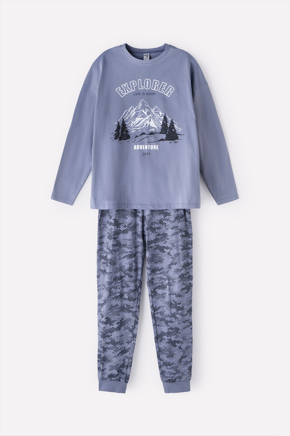 картинка Пижама для мальчика КБ 2814 мокрый асфальт, мозайка от магазина детских товаров ALiSa