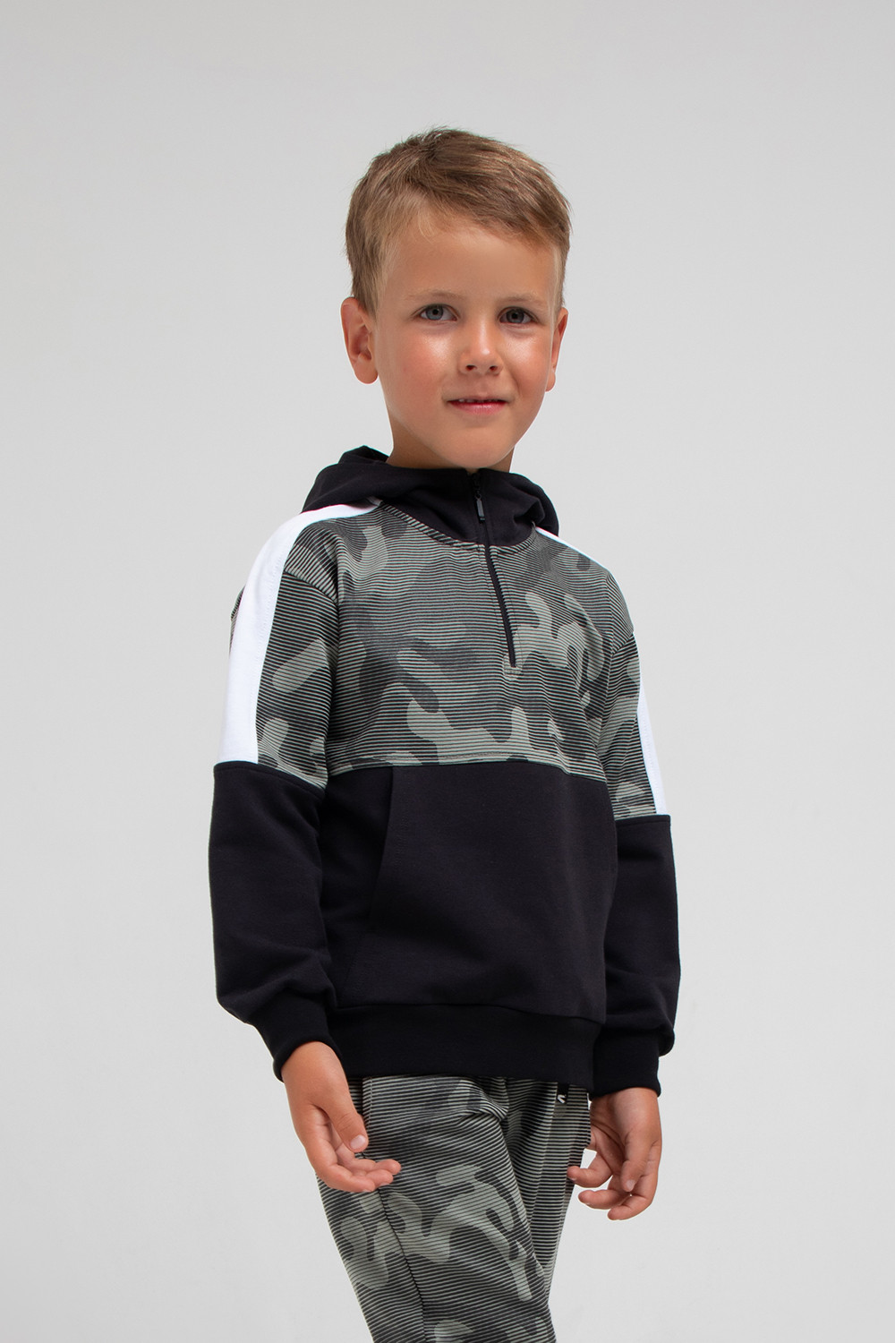 картинка Джемпер для мальчика Crockid КР 301686 черный к334 от магазина детских товаров ALiSa