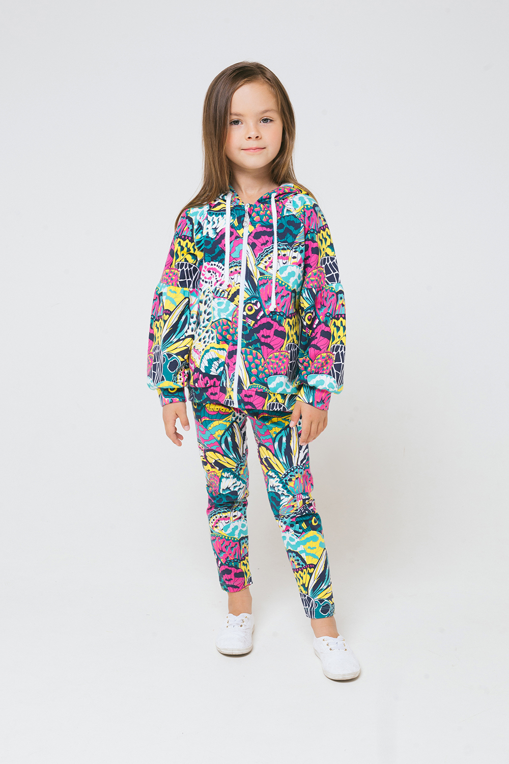 картинка Куртка для девочки Crockid КР 300886 крылья бабочек к239 от магазина детских товаров ALiSa