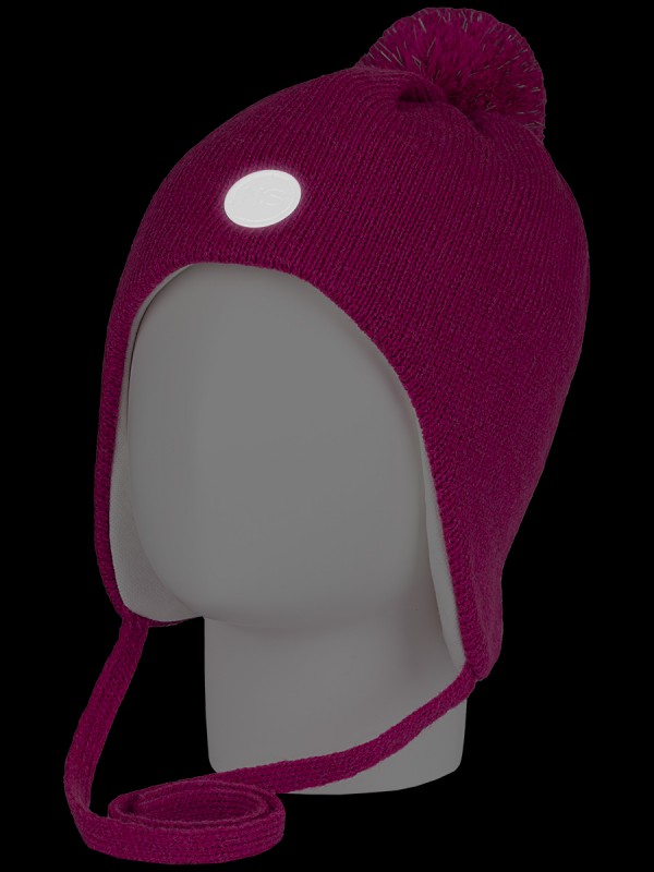 картинка Шапка утепленная для девочки NIKASTYLE 11з15424 Ягода от магазина детских товаров ALiSa