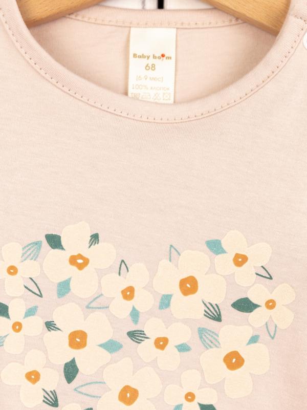 картинка Комбинезон для девочки Baby Boom К397/1-К Шампань от магазина детских товаров ALiSa