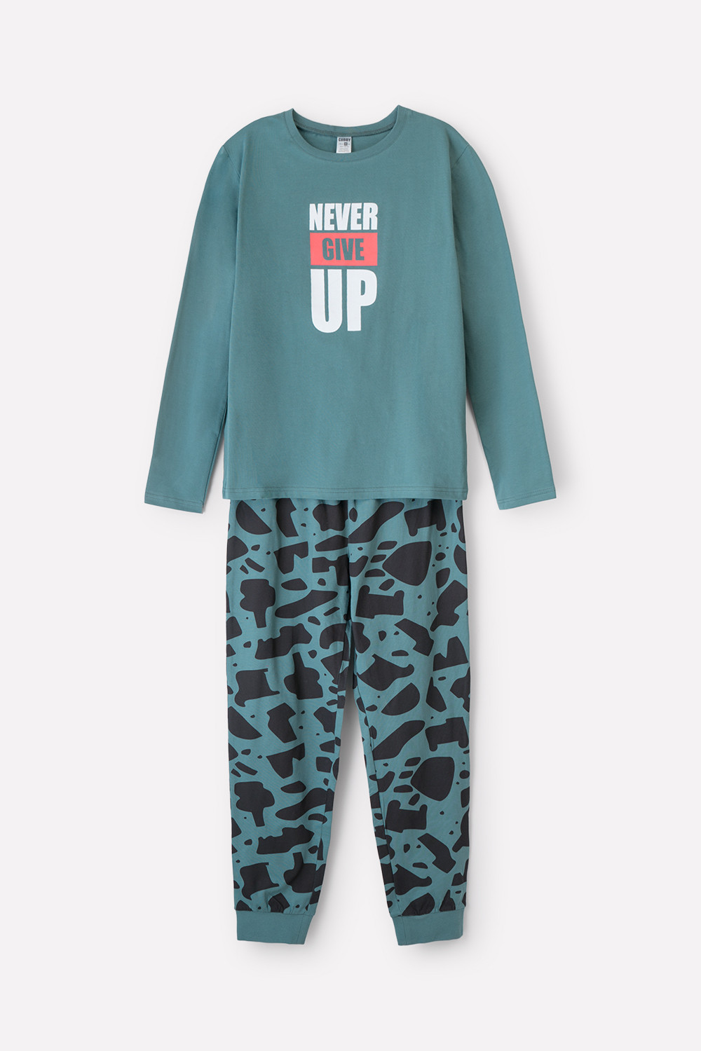 картинка Пижама для мальчика КБ 2809 темный малахит от магазина детских товаров ALiSa