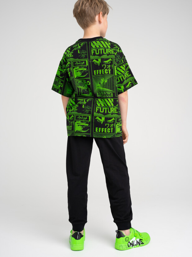 картинка Комплект для мальчика PL 32311039 футболка, брюки п203 от магазина детских товаров ALiSa