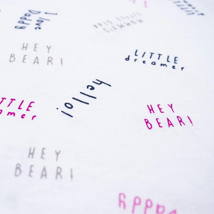 картинка Футболка детская Youlala YLA 0017101902 Белый от магазина детских товаров ALiSa