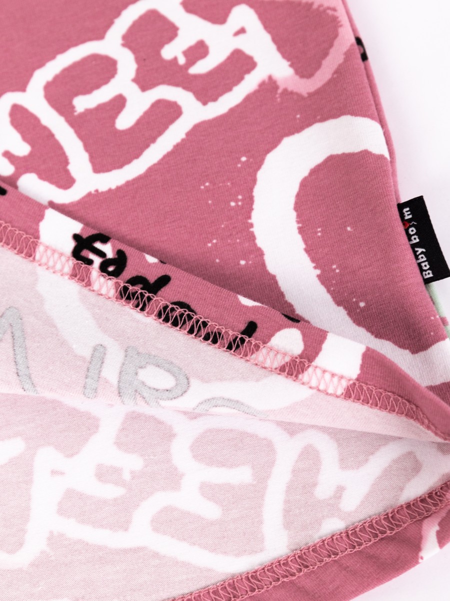 картинка Футболка для девочки Baby Boom Ф107/2-К Граффити Б117 от магазина детских товаров ALiSa