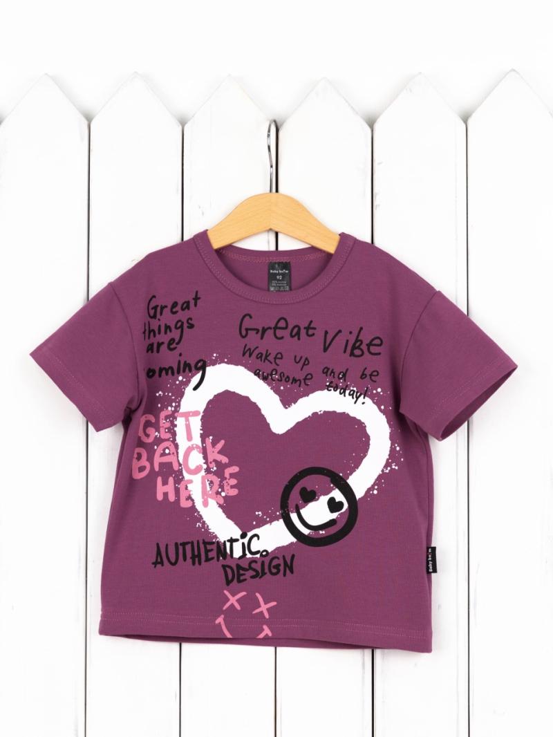 картинка Футболка для девочки Baby Boom Ф106/3-К Виноград Б117 от магазина детских товаров ALiSa