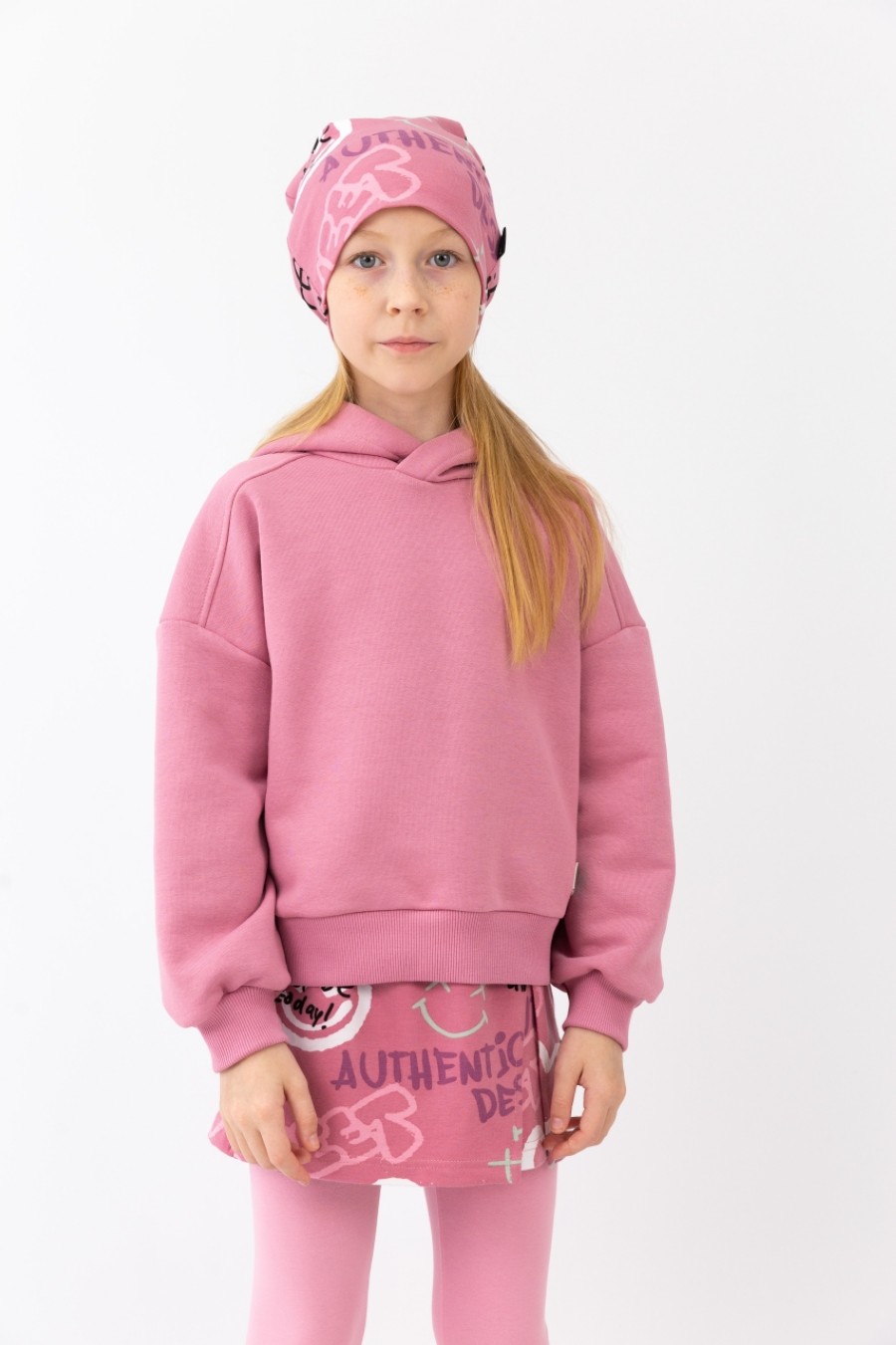 картинка Шапка для девочки Baby Boom А77/8-К Граффити Б117 от магазина детских товаров ALiSa