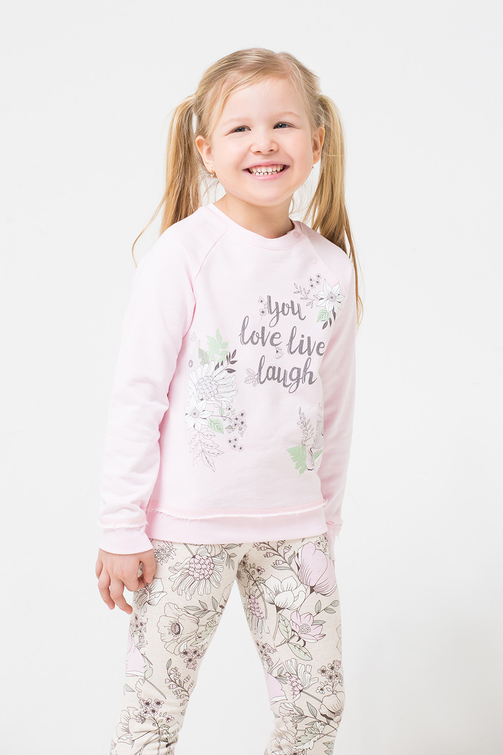 картинка Джемпер для девочки Crockid КР 301157 нежно-розовый к273 от магазина детских товаров ALiSa