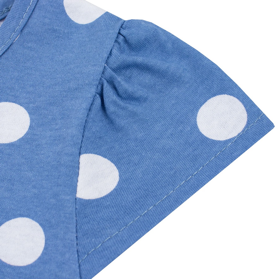 картинка Футболка для девочки Youlala 0967101501 Голубой от магазина детских товаров ALiSa