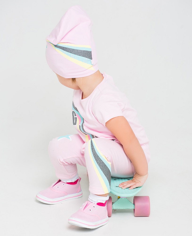 картинка Шапка для девочки Crockid КР 8078 розовое облако2 к201 от магазина детских товаров ALiSa