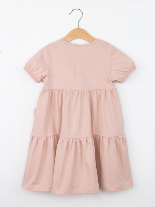 картинка Платье для девочки Baby Boom С266/1-К Бежевая пудра от магазина детских товаров ALiSa