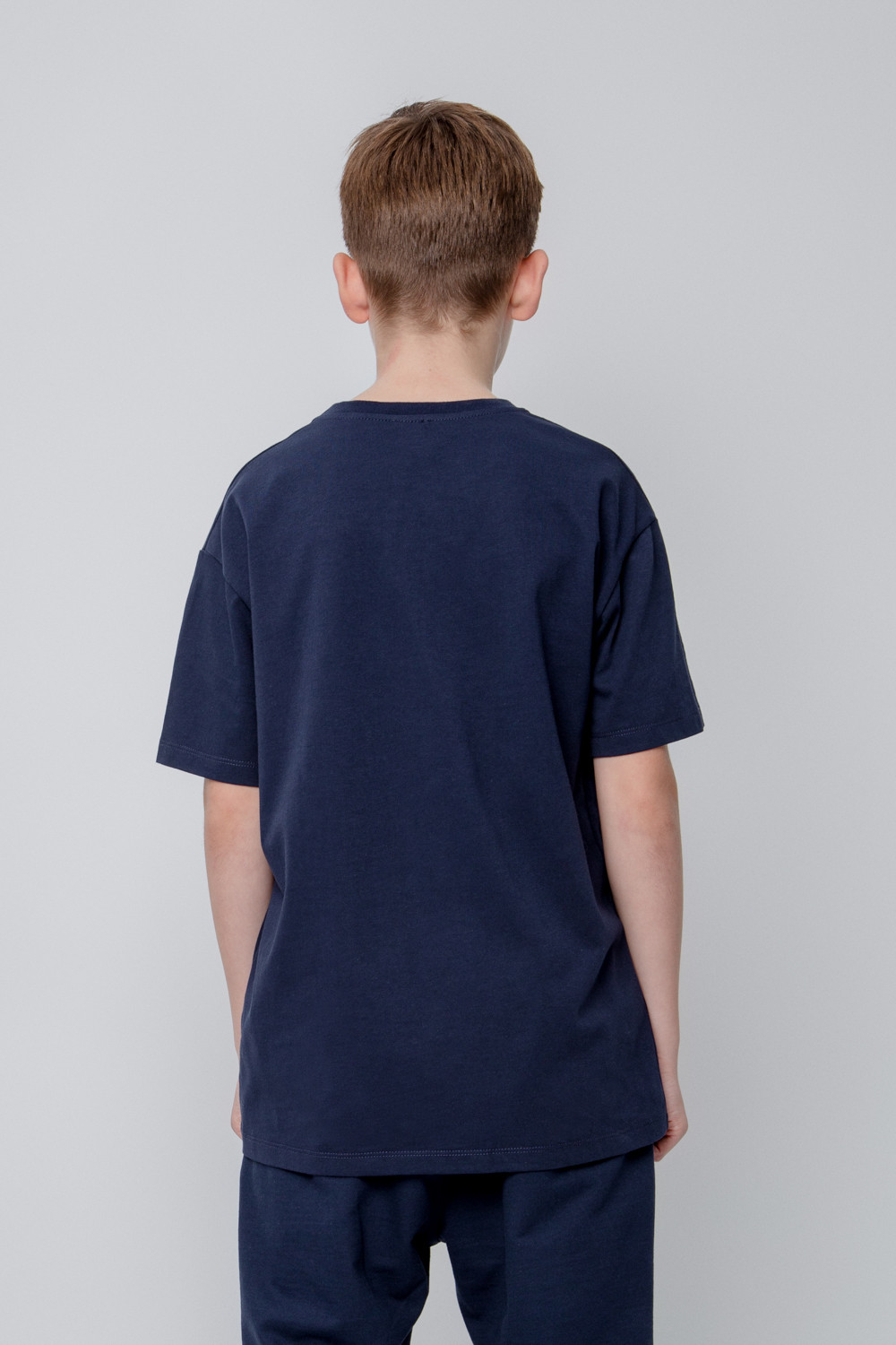 картинка Футболка для мальчика Crockid КБ 302082 индиго от магазина детских товаров ALiSa