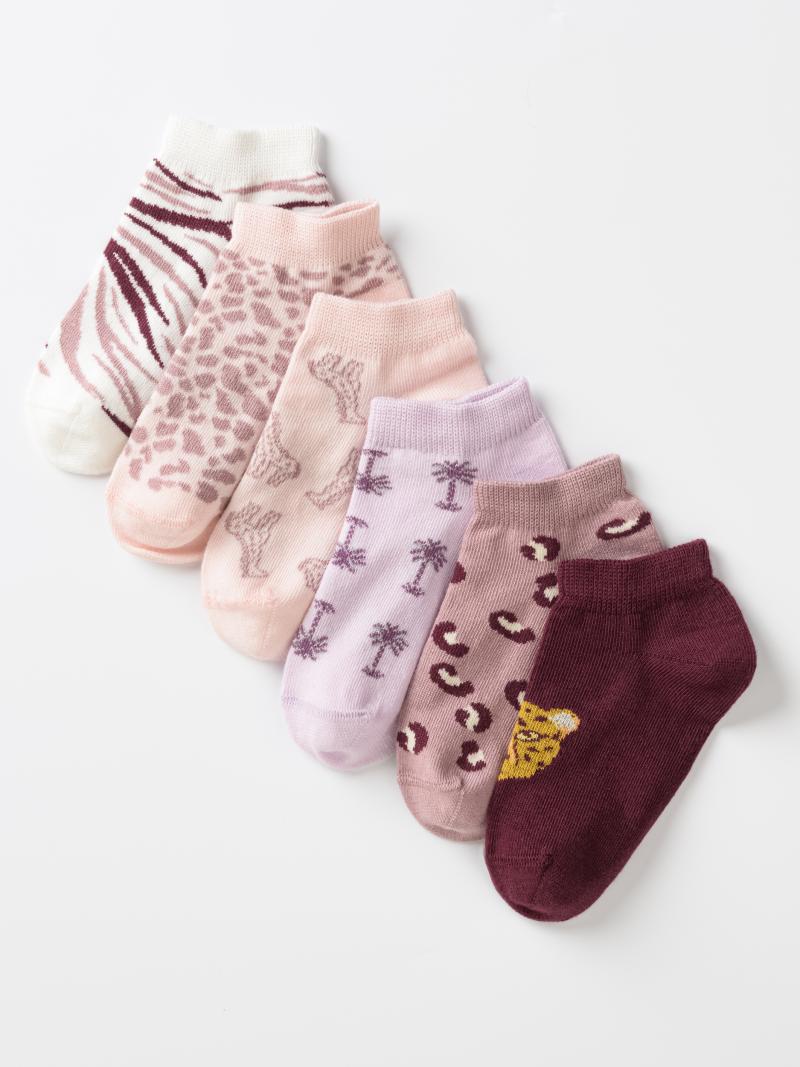 картинка Носки для девочки Artie 6-3d860 6 пар Розовый от магазина детских товаров ALiSa