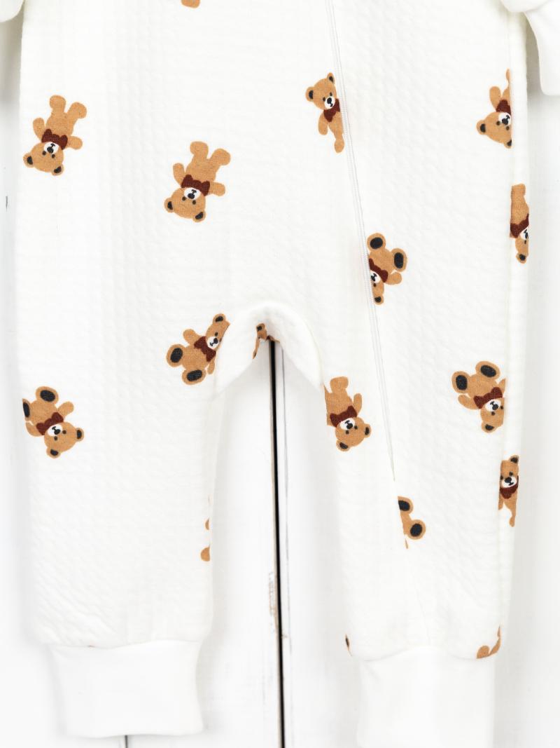 картинка Комбинезон на манжете Baby Boom К301/15-К Мишки на молоке от магазина детских товаров ALiSa