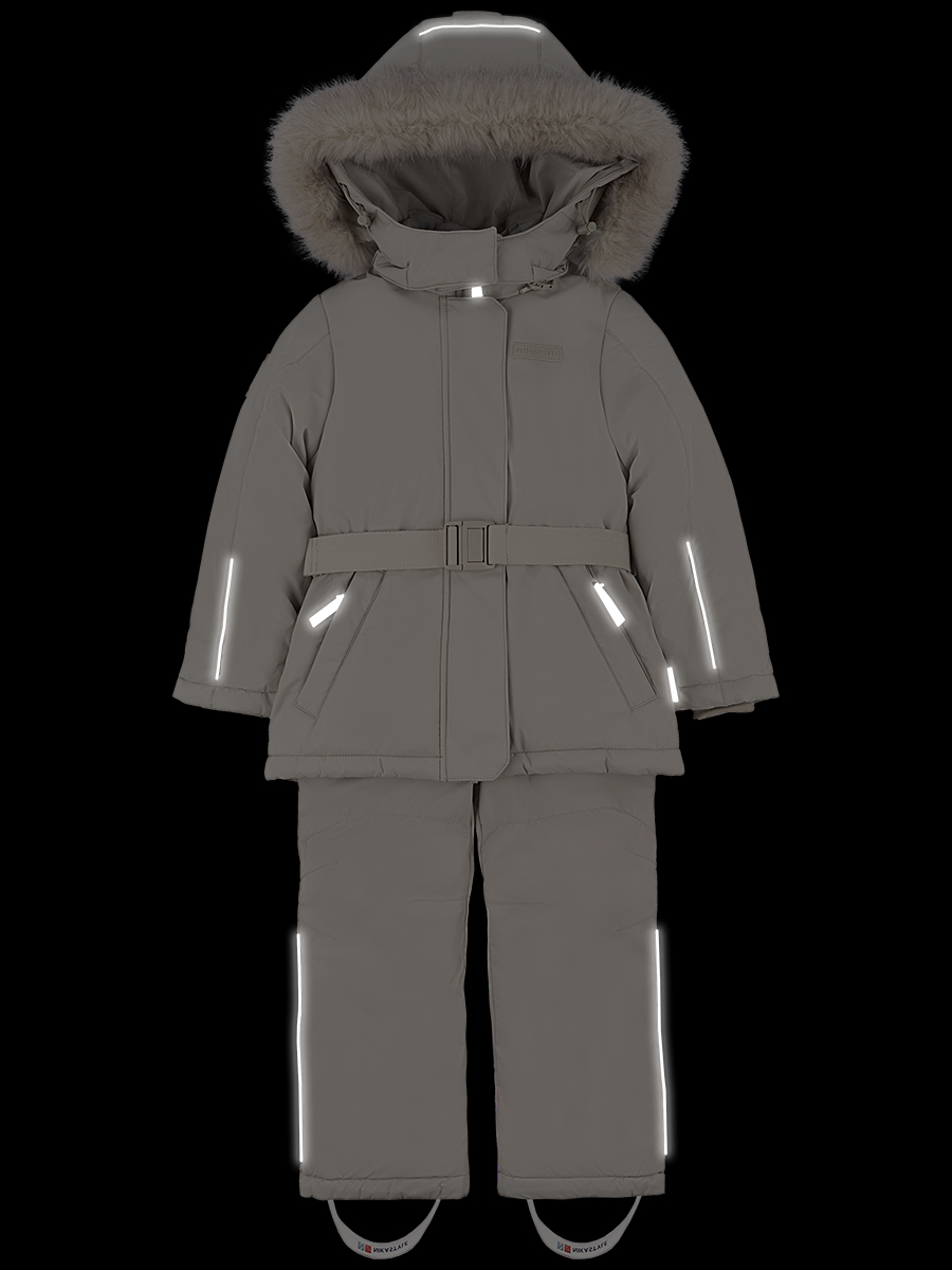 картинка Комплект зимний для девочки NIKASTYLE 7з7024 Беж от магазина детских товаров ALiSa