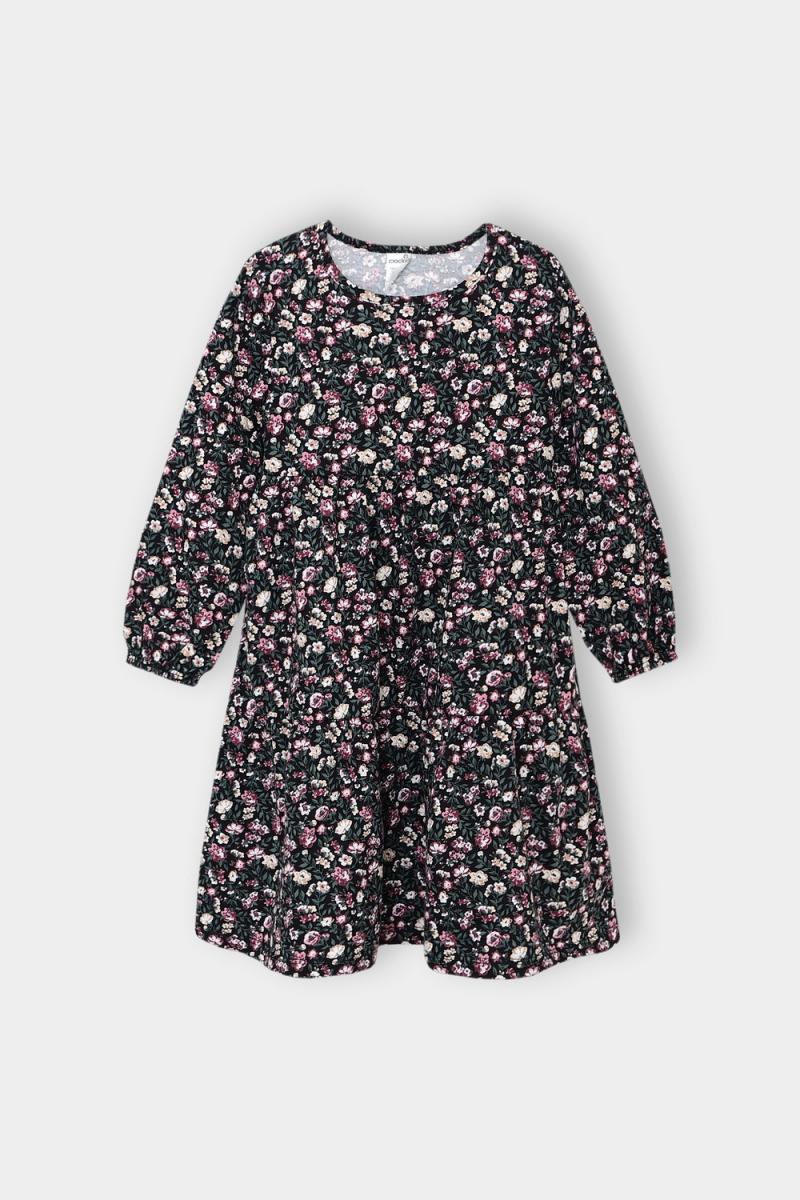 картинка Платье для девочки Crockid К 5770 черный, мильфлер от магазина детских товаров ALiSa