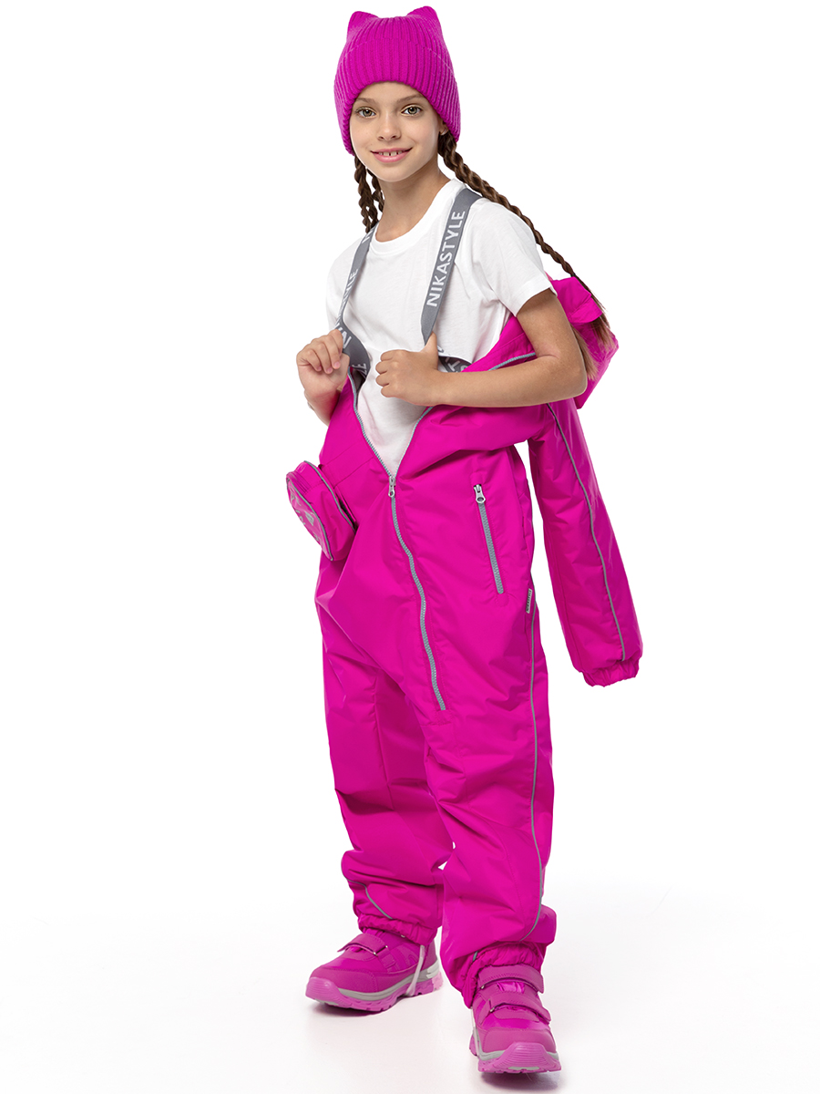 картинка Комбинезон утеплённый для девочки NIKASTYLE 8м2625 Фуксия от магазина детских товаров ALiSa