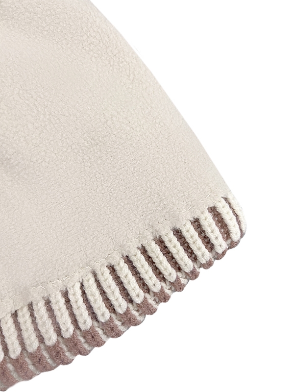 картинка Комплект шапка снуд для девочки NIKASTYLE 12з16624 Какао молоко от магазина детских товаров ALiSa