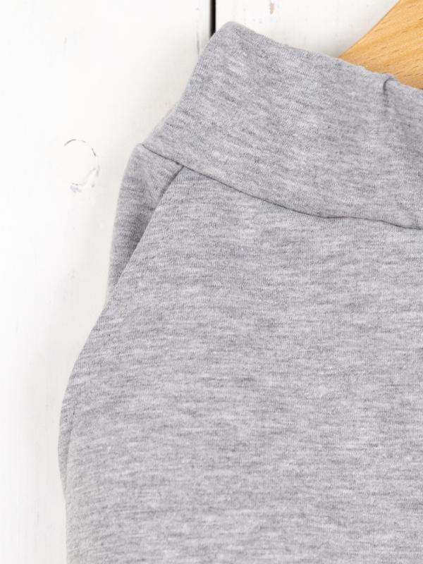 картинка Брюки для мальчика Baby Boom П133/1-Ф Серый меланж Б120 от магазина детских товаров ALiSa