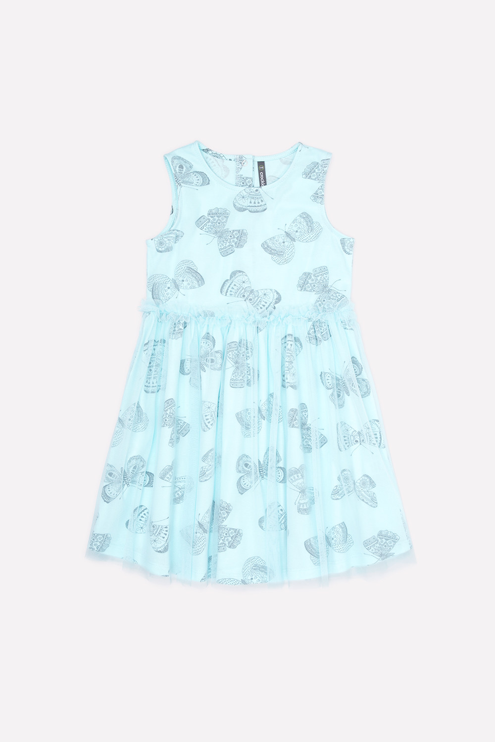 картинка Платье для девочки Crockid К 5658 минт, бабочки от магазина детских товаров ALiSa