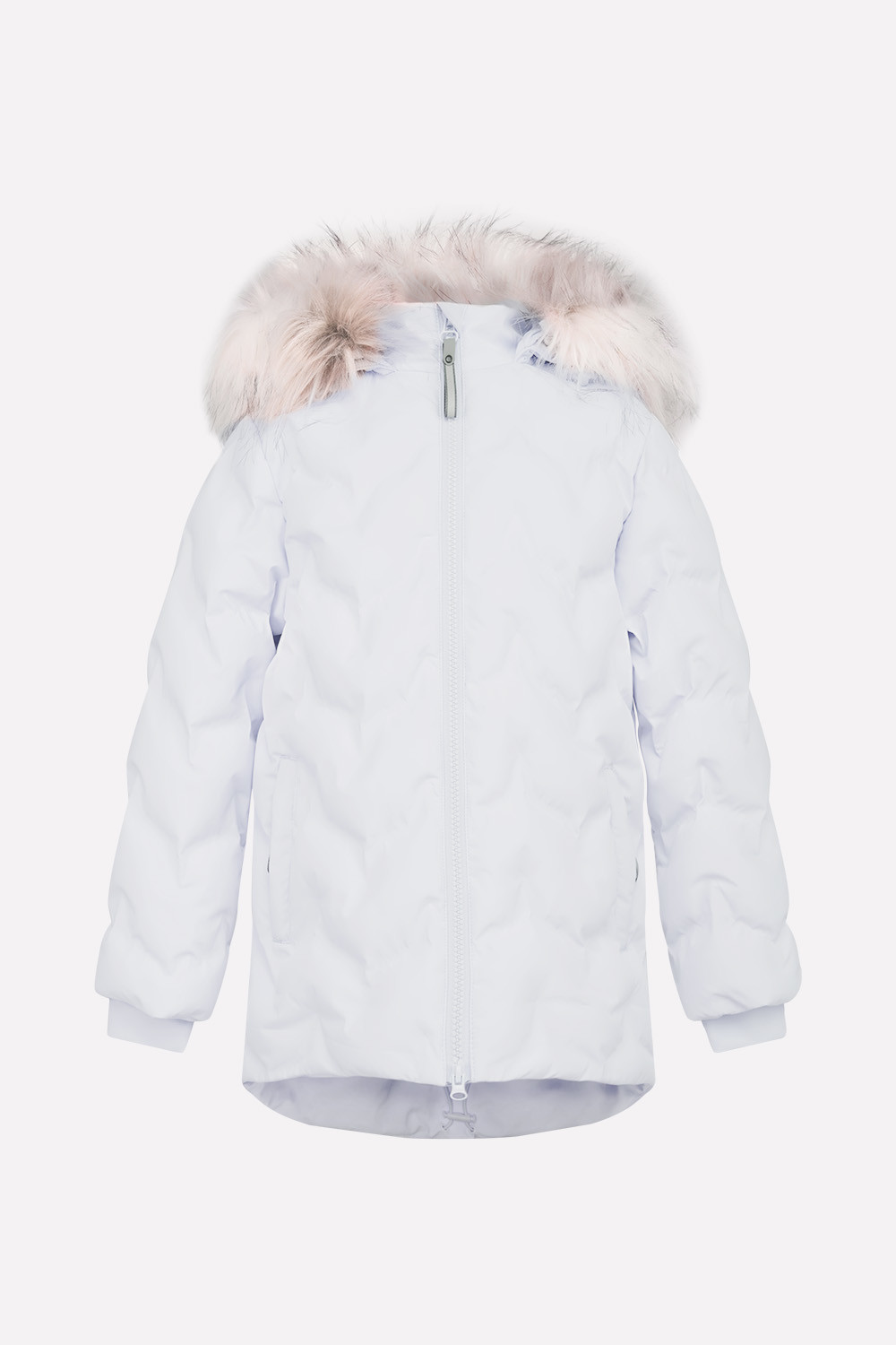 картинка Куртка зимняя удлиненная для девочки Crockid ВК 38034/2 ГР от магазина детских товаров ALiSa