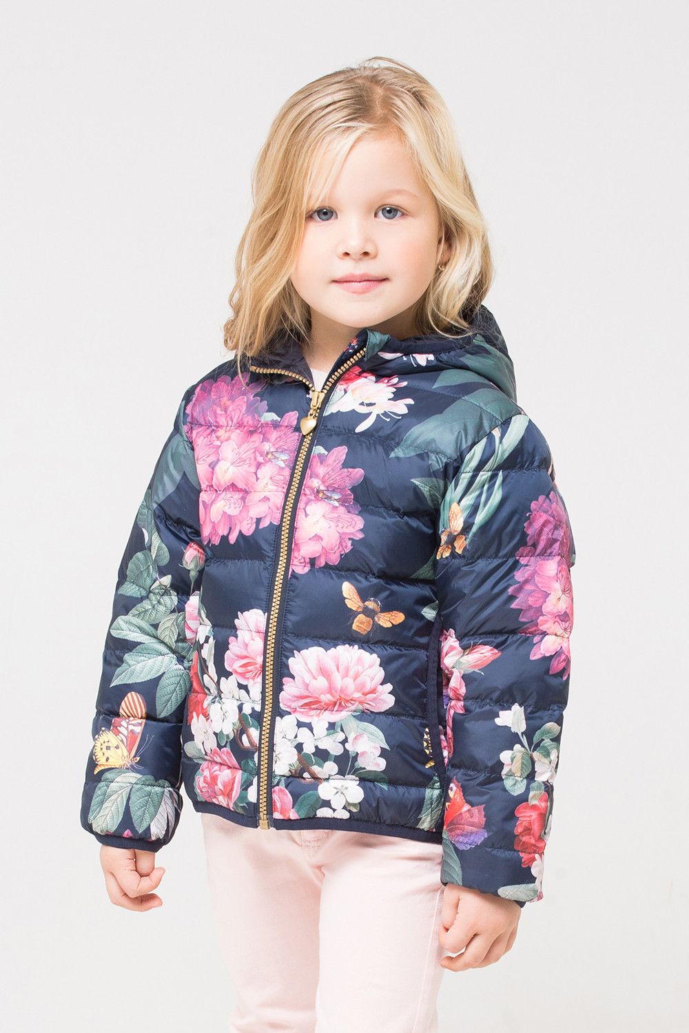 картинка Куртка демисезонная утепленная для девочки Crockid ВК 32092/н/2 ГР от магазина детских товаров ALiSa