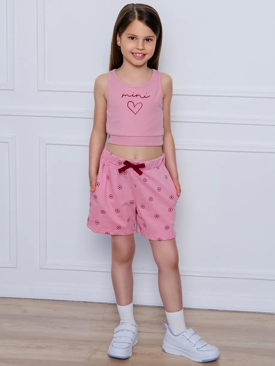 картинка Комплект для девочки Youlala 7626900103 Розовый mini от магазина детских товаров ALiSa