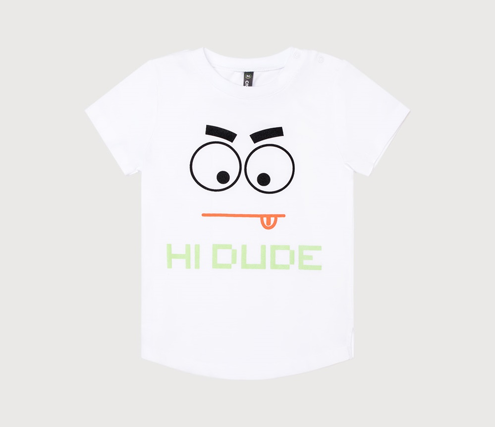 картинка Футболка для мальчика Crockid КР 300879 белый к234 от магазина детских товаров ALiSa