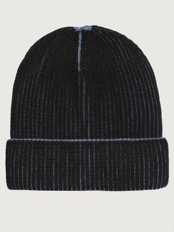 картинка Шапка для мальчика NIKASTYLE 11м11125 Черный джинс от магазина детских товаров ALiSa