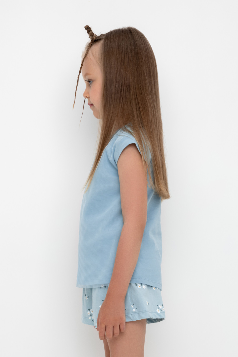 картинка Футболка для девочки Crockid К 302133 незабудка от магазина детских товаров ALiSa