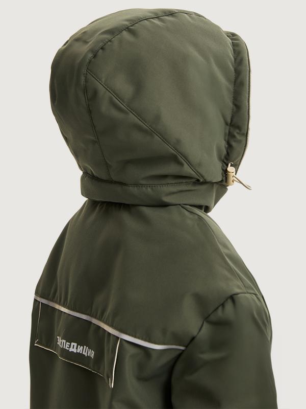 картинка Комплект утеплённый для мальчика NIKASTYLE 7м2925 Хаки Кешью от магазина детских товаров ALiSa